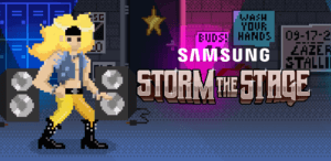 Samsung Storm the Stage Project Page.