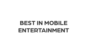 best in mobile entertainment award badge