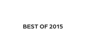 Best of 2015 award badge