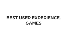 Best User Experience, Games award badge