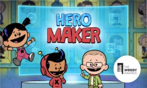 Webby Awards Nomination for Xavier Riddle Hero Maker News Article